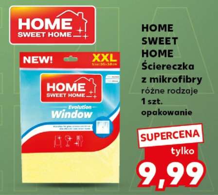 HOME SWEET HOME Ściereczka z mikrofibry
