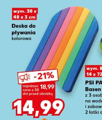 Deska do pływania kolorowa