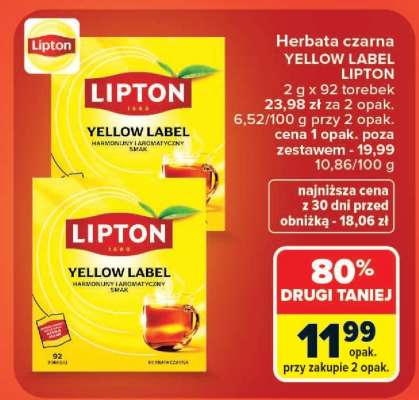 LIPTON Yellow Label
