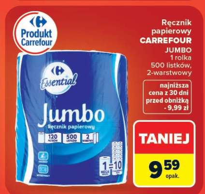 Ręcznik papierowy Carrefour JUMBO