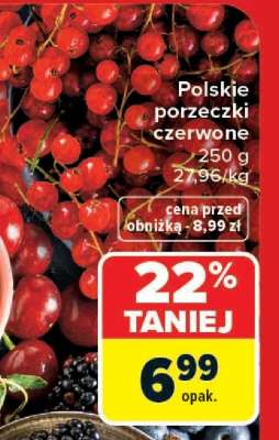 Polskie porzeczki czerwone