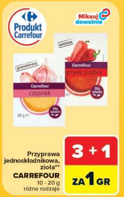 Przyprawa jednoskładnikowa, zioła