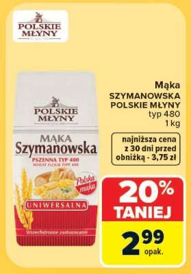Mąka Szymanowska Polskie Młyny