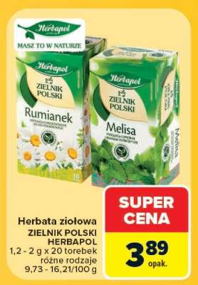 Herbata ziołowa Zielnik Polski Herbapol