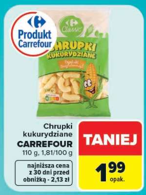 Chrupki kukurydziane Carrefour