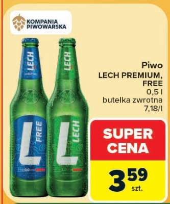 Piwo Lech Premium/Free
