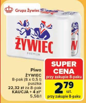 Piwo ŻYWIEC 8-pak