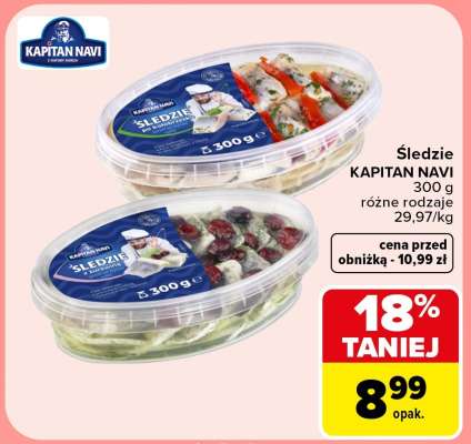 Śledzie Kapitan Navi