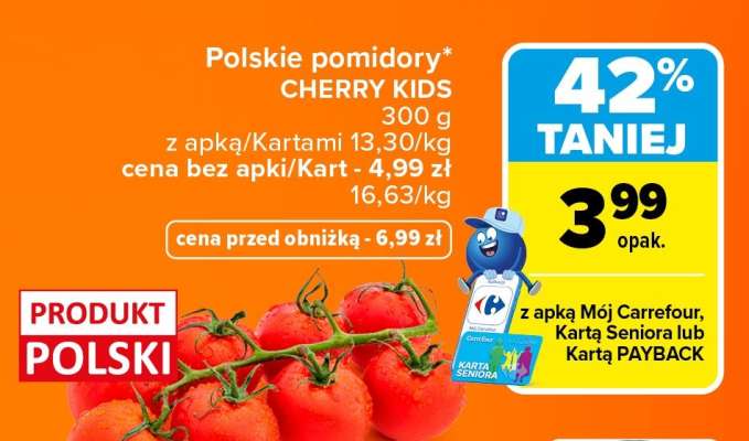 Polskie pomidory CHERRY KIDS