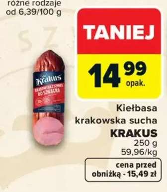 Kiełbasa krakowska sucha