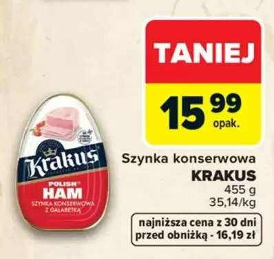 Szynka konserwowa KRAKUS