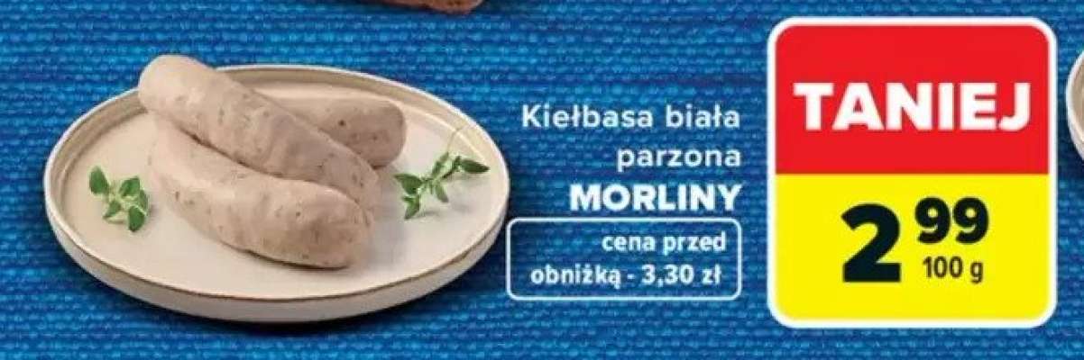 Kiełbasa biała parzona