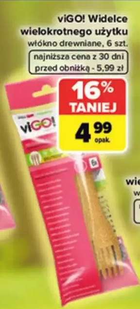 viGO! Widelce wielokrotnego użytku