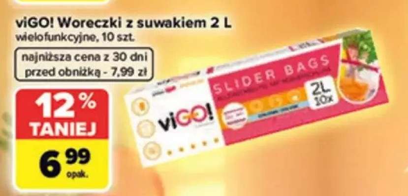 viGO! Woreczki z suwakiem 2 L