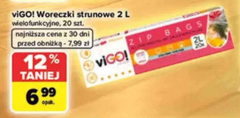 viGO! Woreczki strunowe 2 L
