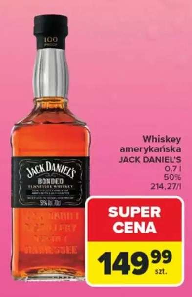Whiskey amerykańska JACK DANIEL'S