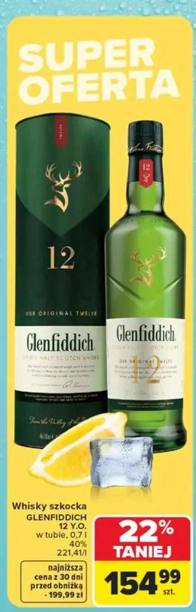 Whisky szkocka GLENFIDDICH