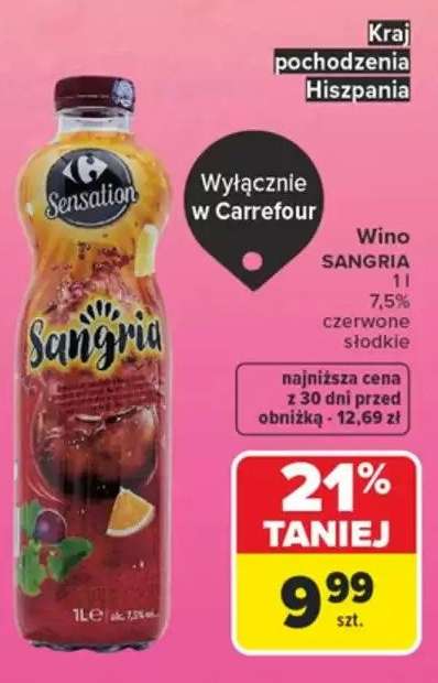 Wino SANGRIA