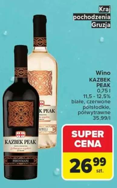 Wino Kazbek Peak