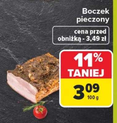 Boczek pieczony
