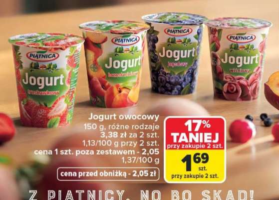 Jogurt owocowy