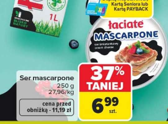ŁACIATE Mascarpone