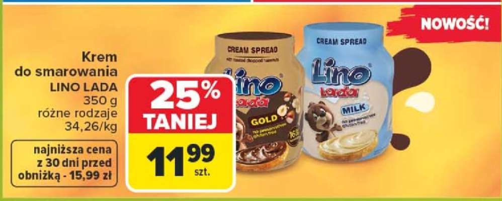 Krem do smarowania LINO LADA