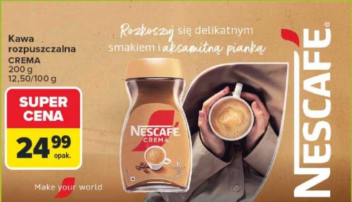 Kawa rozpuszczalna Crema
