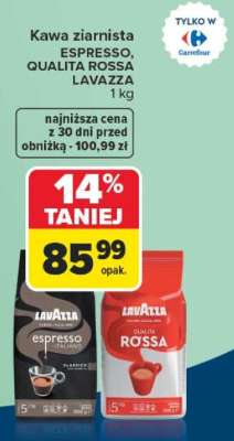 Kawa ziarnista ESPRESSO, QUALITA ROSSA LAVAZZA