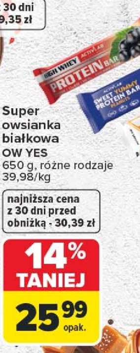 Super owsianka białkowa OW YES