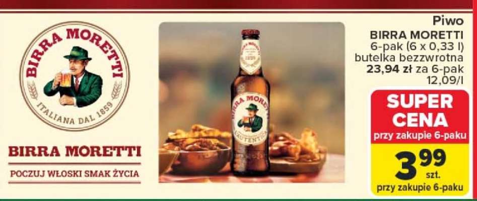 BIRRA MORETTI