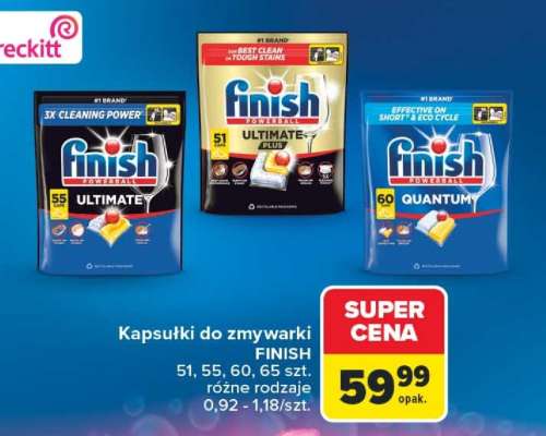 Kapsułki do zmywarki FINISH