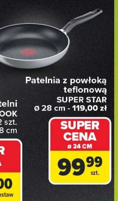 Patelnia z powłoką teflonową