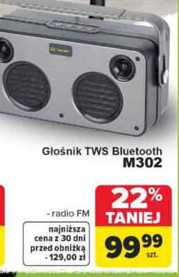 Głośnik TWS Bluetooth M302