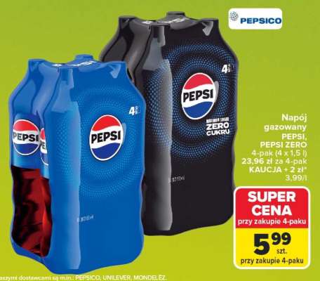 Napój gazowany PEPSI, PEPSI ZERO