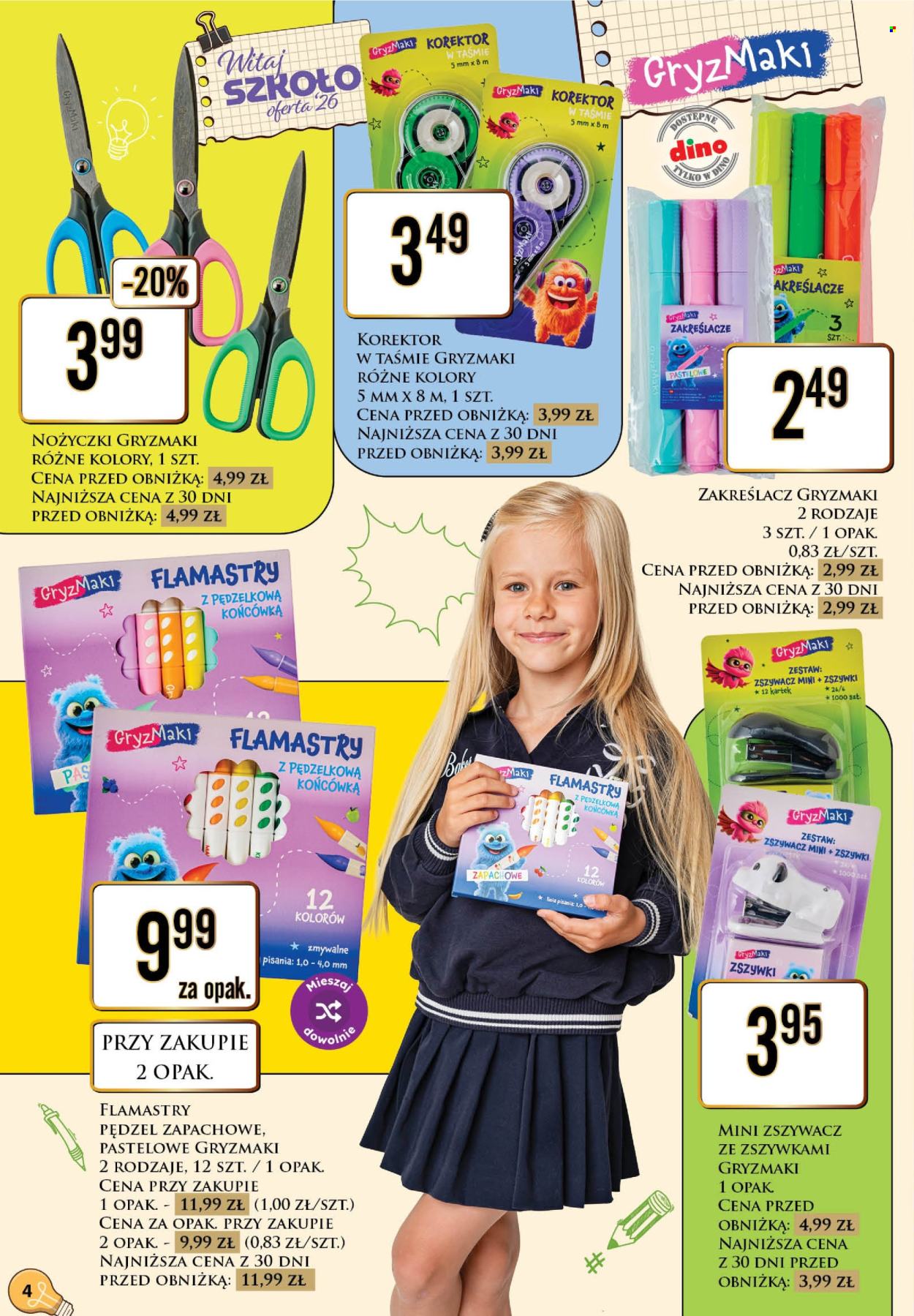 Gazetka Dino - 20.7.2026. - 1.8.2026.. Strona 4