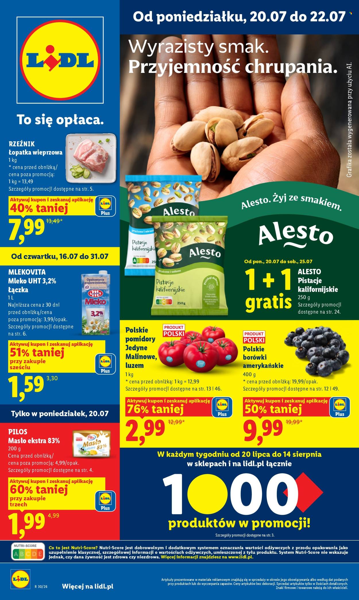 Gazetka Lidl - 20.7.2026. - 22.7.2026.. Strona 1