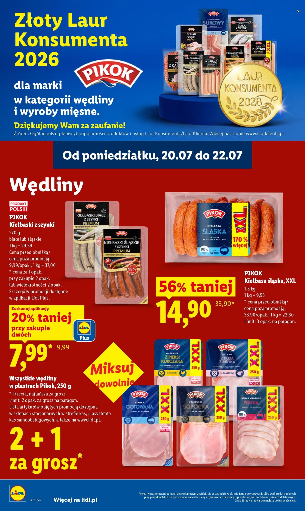 Gazetka Lidl - 20.7.2026. - 22.7.2026.. Strona 70