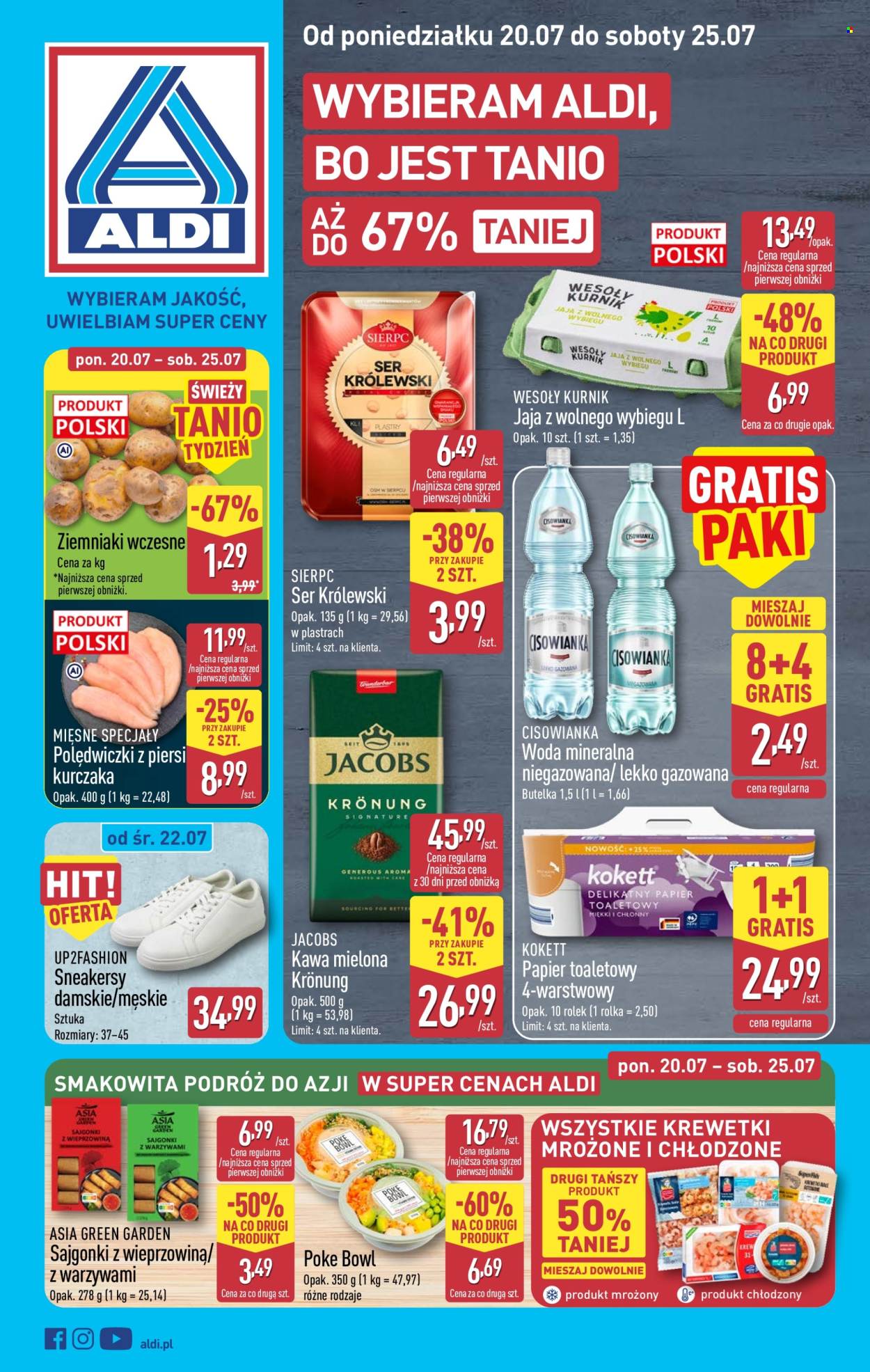 Gazetka ALDI - 20.7.2026. - 25.7.2026.. Strona 1