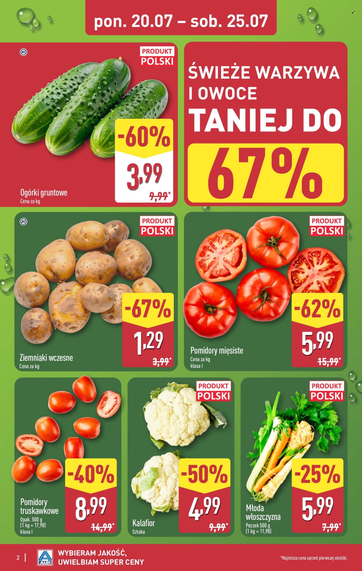Gazetka ALDI - 20.7.2026. - 25.7.2026.. Strona 2