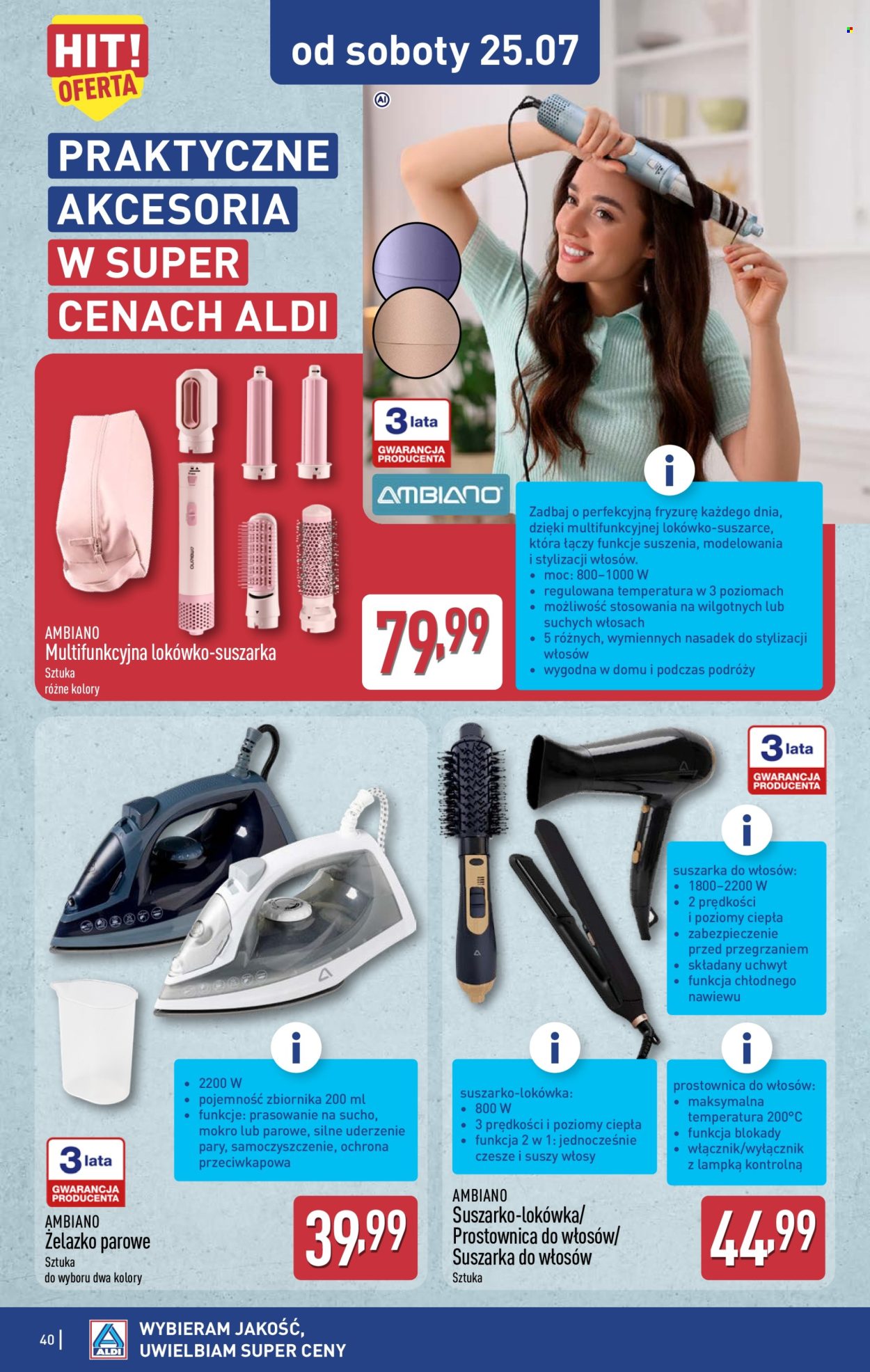 Gazetka ALDI - 20.7.2026. - 25.7.2026.. Strona 40