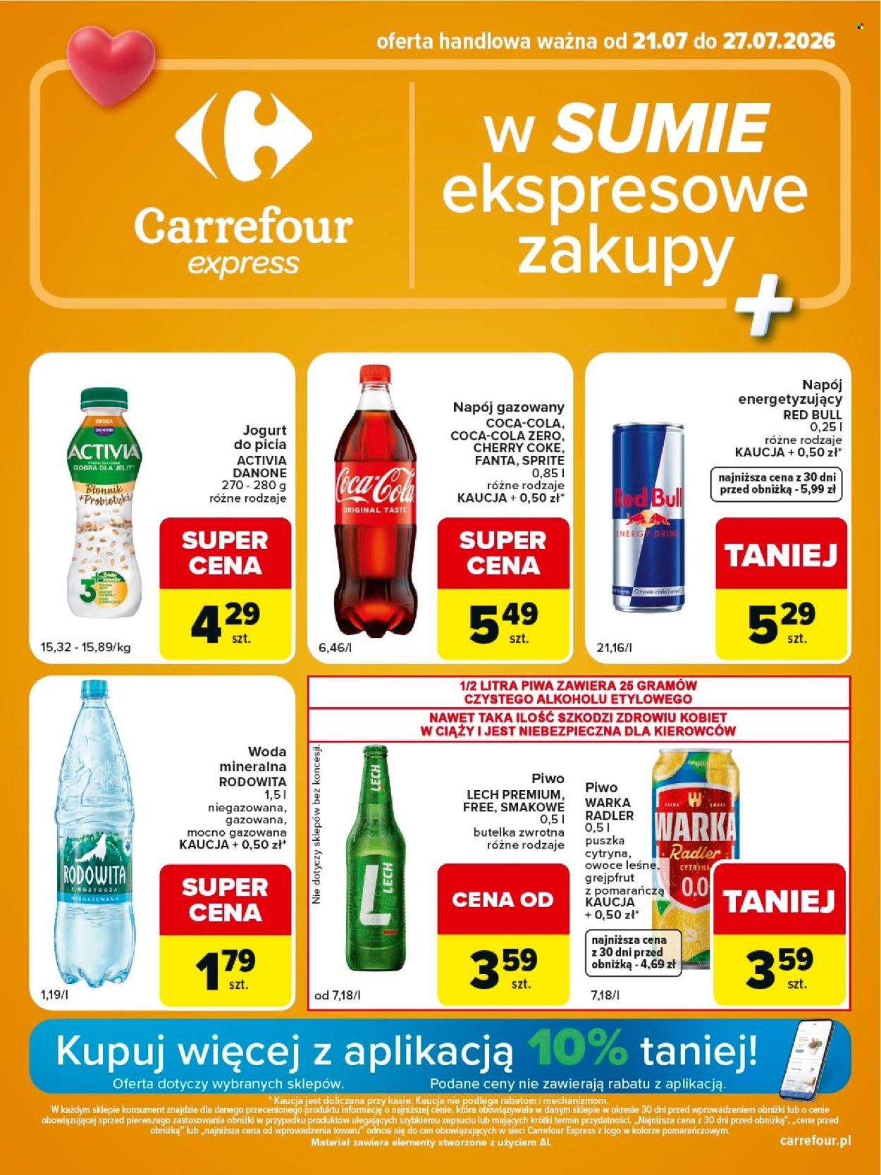 Gazetka Carrefour Express - 21.7.2026. - 27.7.2026.. Strona 1