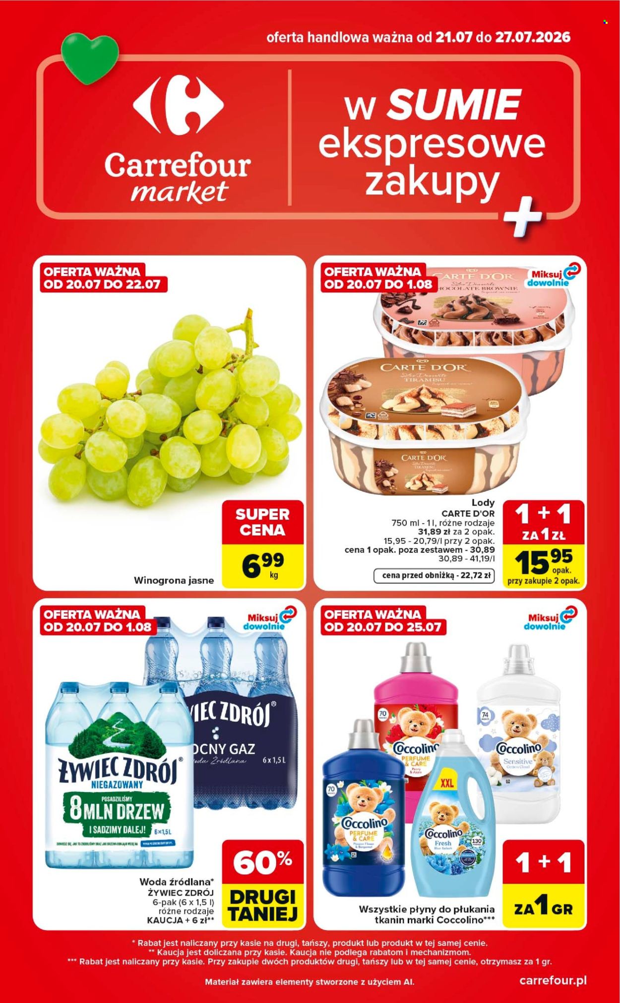 Gazetka Carrefour Market - 21.7.2026. - 27.7.2026.. Strona 1