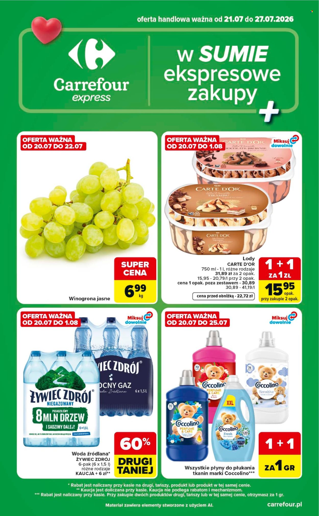 Gazetka Carrefour Express - 21.7.2026. - 27.7.2026.. Strona 1
