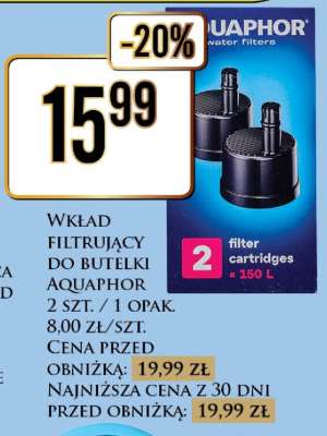Wkład filtrujący do butelki Aquaphor