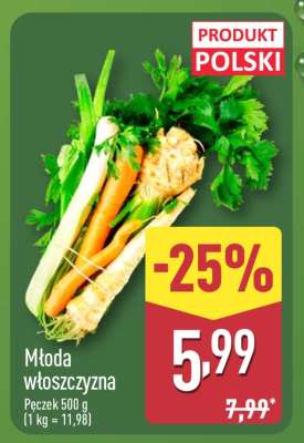 Młoda włoszczyzna