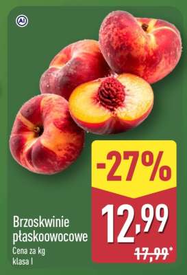 Brzoskwinie płaskoowocowe