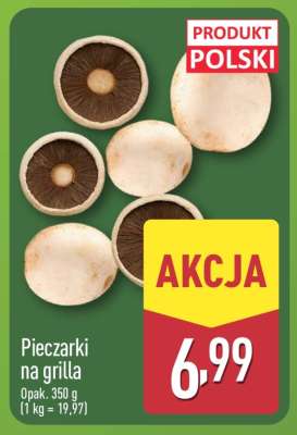 Pieczarki na grilla