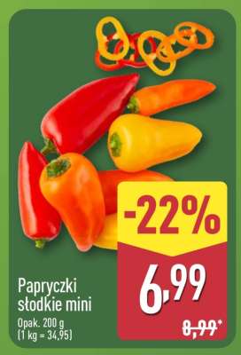 Papryczki słodkie mini