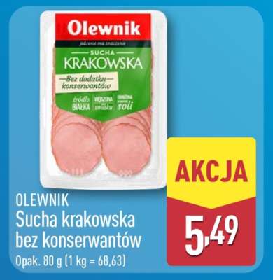 OLEWNIK Sucha krakowska bez konserwantów